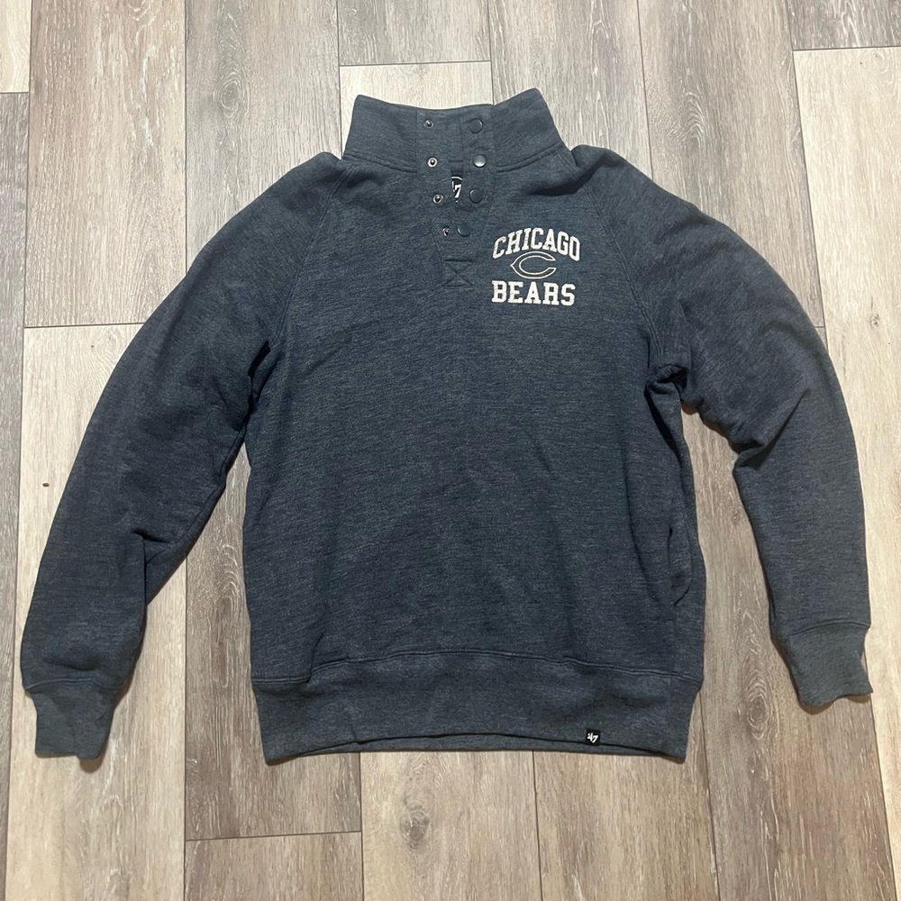 Chicago Bears 47 Brand Sweatshirt Mens Medium
